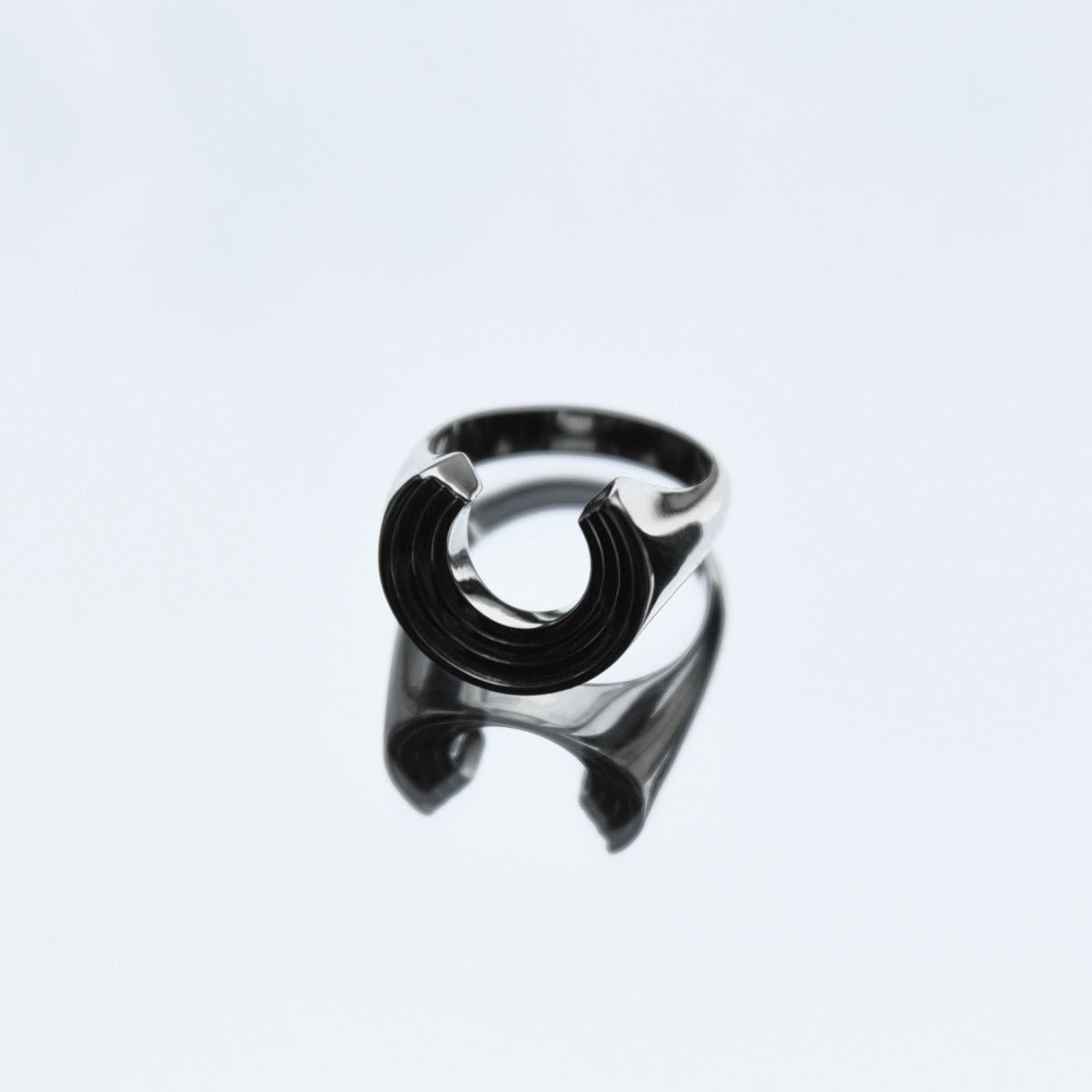 Colosseum Signet Ring - dans le gris