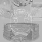 Colosseum Signet Ring - dans le gris