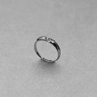 Concave Ring - dans le gris