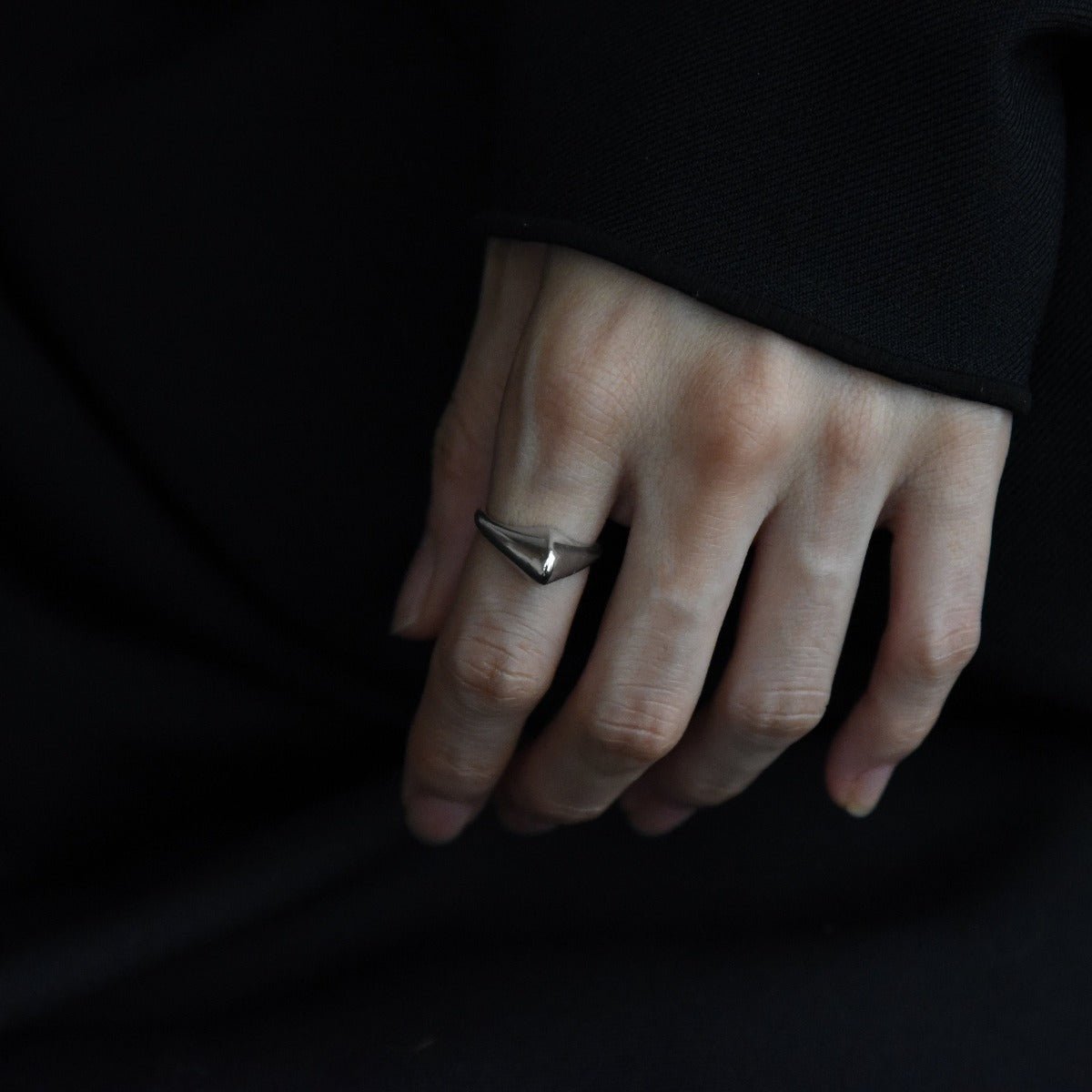 Drop Ring - dans le gris